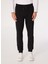 Siyah Erkek Jogger Eşofman Altı D4WM-EA3227 3