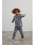 Erkek Çocuk Pamuklu Uzun Kollu Pijama Takımı 2