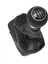 Seat Leon Mk2 2005-2012 Uyumlu Vites Körüğü Siyah Deri Siyah Dikiş 2