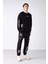 Vent Relaxed Siyah Sweatshirt 2