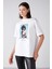 Melvılle Oversize Beyaz T-Shirt 3