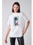 Melvılle Oversize Beyaz T-Shirt 4