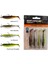 Cannibal Shad 6.8cm 3gr+5gr Clear Water 4ADET Hazır Silikon Yem Seti 1