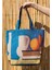 Kadın Vegan Çok Renkli Large Tote Bag - Arrangement with White Jug Tasarım 2