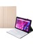 Lenovo Qitian K10 TB-X6C6X Için Bluetooth Klavye Koruyucu Deri Kılıf Altın (Yurt Dışından) 5