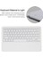 A970B Ayrılabilir Bluetooth Klavye Kılıfıgalaxy Tab S7 Fe T730/T736/S7+ T970/T975/T976 Altın (Yurt Dışından) 5