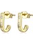 Yıldız Koltuk Değneği Kulak Çiviler Kadın Küpe (Gold) (Yurt Dışından) 1