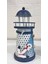 Dekoratif Metal Denizci Mini Marine Tea Light Mumluk Masa Dekoru 1