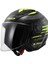 Aırflow 2 Brush Siyah-Neon Sarı Kask - M 1