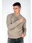 Erkek Newdwade O Yaka Sweatshirt 241042 Vizon 1