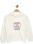 Kız Çocuk Love At Fırst Baskılı Kapşonlu Sweatshirt 1