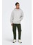 Erkek Onscommon Slim Fit Beli Lastikli ve Bağlamalı Pamuklu Kargo Pantolon 22029750 Haki 3
