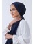 Lacivert Harem Scarf Melek Pamuk Şal 2