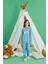 Kız Garson Koza Interlok Camgöbeği Pijama Takım 0723 2