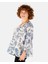 Indigo Çiçek Desen Kadın Kimono | Portakal Esintisi 2