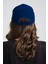 Unisex Süet Spor Şapka Ayarlanabilir Cırtlı Indigo Kep Şapka Süet Baseball Cap 5