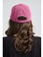 Unisex Süet Spor Şapka | Ayarlanabilir Cırtlı Pembe Kep Şapka | Süet Baseball Cap 5