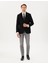 Erkek Siyah Slim Fit Ceket 50291938-VR046 4
