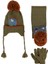 Kitti 1-4 Yaş Erkek Bebek & Çocuk Aksesuarlı Içi Polarlı Atkı Bere Eldiven 3'lü Takım 1