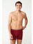 80481 Erkek Bordo Pamuklu Tekli Boxer 1