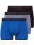 80518 Erkek Antrasit-Siyah-Lacivert Modal 3'lü Boxer 1