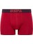 80521 Erkek Bordo-Antrasit-Lacivert Modal 3'lü Boxer 4