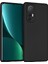 Xiaomi Mi 12 Pro Premium Silikon Kılıf Siyah 1