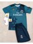 Real Madrid 2018 Cristiano Ronaldo Turkuaz Röveşata Çocuk Forması 4'lü Set ( Byz-Armalı) 1