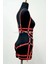 Mlvx Deri Body Harness, Deri Dansçı Kostüm, Pole Dans Kostüm - 502 Blsm 5