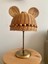 Bambu Çocuk Odası Abajur, Bambu Abajur Rattan Abajur Bebek Odası Abajur ÇAP25 cm 2