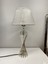 Misbah Burgu Abajur Masa Lambası Kesme Kristal Camlı Gümüş Renk Kaplama , Lampshade 5