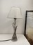 Misbah Burgu Abajur "örme Şapka" Masa Lambası Kristal Camlı Krom Kaplama (Gümüş Renk) , Lampshade 2