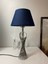 Misbah Burgu Abajur Masa Lambası Kristal Camlı Krom Kaplama (Gümüş Renk) , Lampshade 3