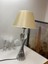 Misbah Burgu Abajur Masa Lambası Kristal Camlı Krom Kaplama (Gümüş Renk) , Lampshade 2