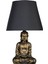 Modern Dizayn Buda Abajur Gold-Gri QDECABJBUDA015 1