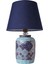 Gamme Handmade Seramik Abajur Lacivert-Su Yeşili 3