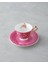 English Home Miranda Garden New Bone China 12 Parça 6 Kişilik Kahve Fincan Takımı 90 ml Pembe 3