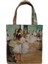 Kadın Vegan Çok Renkli Large Tote Bag - La Classe de Danse Tasarım 4