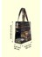 Kadın Vegan Çok Renkli Large Tote Bag - Family Time Tasarım 8