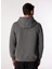 Gri Melanj Erkek Kapüşon Yaka Standart Fit Jakarlı Sweatshirt D4WM-SWT3100 5