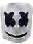 Marshmello Maskesi Başlık LED Aydınlık Maske Dj Cosplay Sahne (Yurt Dışından) 1