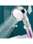 3 Mod Turbo Duş Başlığı Ayarlanabilir Jeting Yağış Basınçlı Duş Başlığı Yüksek Basınçlı Su Tasarrufu Banyo Spa Duş Başlığı | Duş Başlıkları (Yurt Dışından) 4