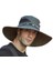 Geniş Ağız Balıkçılık Şapka Yaz Bahar Erkek Kova Şapka Hiking Sombrero Gorro Erkek Güneş Şapka Açık Seyahat Safari Kova Şapka (Yurt Dışından) 3