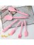 6 Adet / Takım Pembe Silikon Pişirme Aracı Setleri Spatula Yağ Fırçası Mutfak Mutfak Eşyaları Bakeware | Pişirme Aracı Setleri (Yurt Dışından) 3