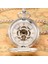 Gümüş Steampunk Tren Desen Mekanik El Sarma Cebi Romen Rakamları Ekran Vintage Fob Zincir Manuel Cep Saati | Cep ve Amp;fob Saatler (Yurt Dışından) 4