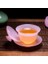 Yeşim Porselen Çay Kase 100 ml Pembe Hibiscus Çay Tureen Çin Kung Fu Çay Seti Teaware Master Cup Gaiwan Koleksiyonu El Sanatları Hediye | Çay Tureen (Yurt Dışından) 4