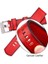 18 * 16MM Çift Taraflı Hakiki Deri Watch Band Askı Kadın Erkek Dana Watchband Kemer Kırmızı Bilezik | Watch Bands (Yurt Dışından) 4