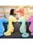 (Mavi) 80 cm Dev Denizatı Peluş Oyuncaklar Renkli Yumuşak Doldurulmuş Peluş Bebek Kawaii Odası Dekor Karikatür Yastık Yastık Hediye Çocuklar Için | Peluş Yastıklar (Yurt Dışından) 4
