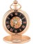 Gül Altın Romen Sayısı Siyah Kadran Manuet Mekanik Cebi Vintage Kolye Erkek Timepiece El Sarma Cep Zinciri Saati | Cep ve Amp;fob Saatler (Yurt Dışından) 1