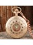 Gül Altın Romen Sayısı Siyah Kadran Manuet Mekanik Cebi Vintage Kolye Erkek Timepiece El Sarma Cep Zinciri Saati | Cep ve Amp;fob Saatler (Yurt Dışından) 2